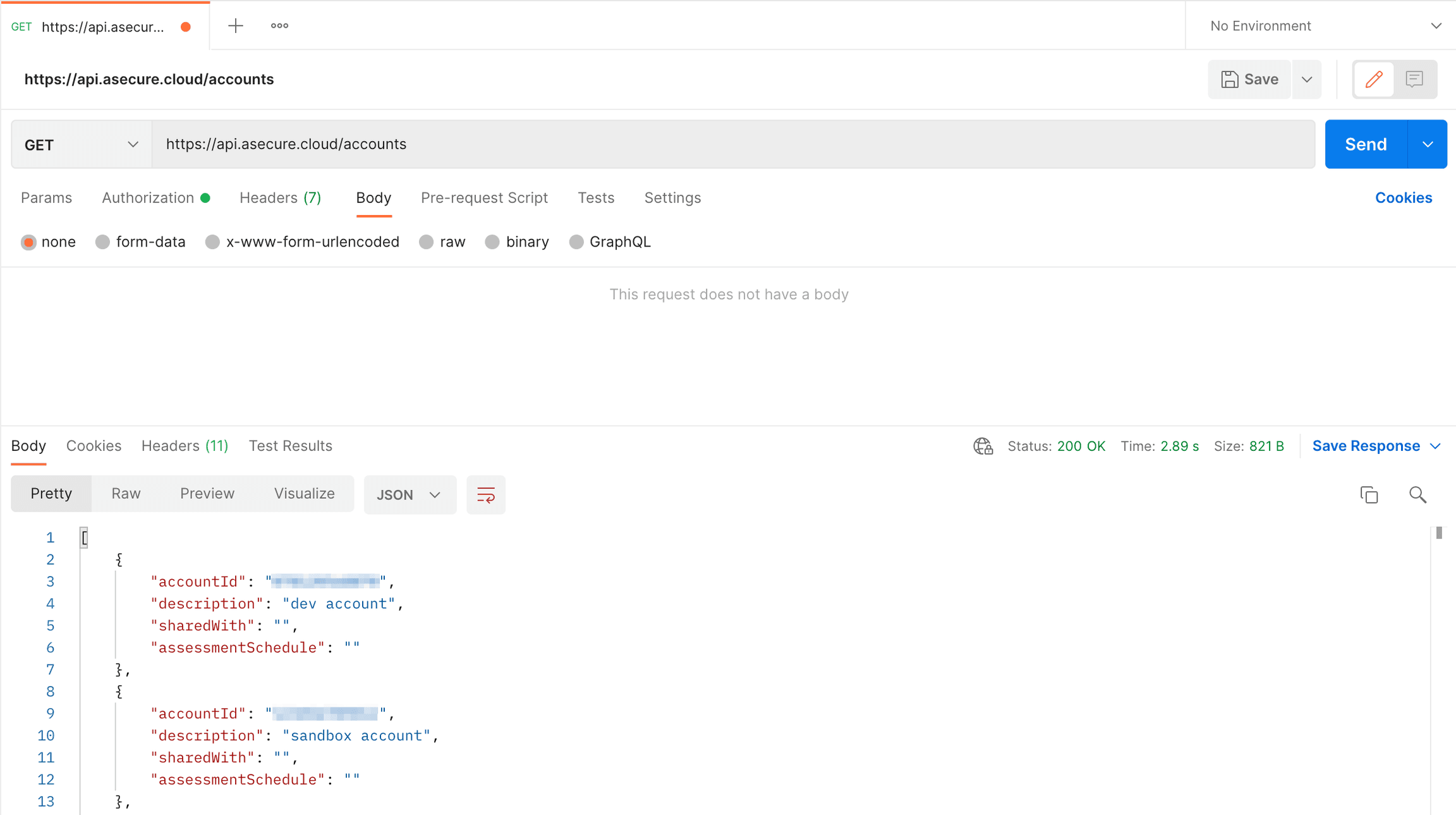 Postman Image in public folder