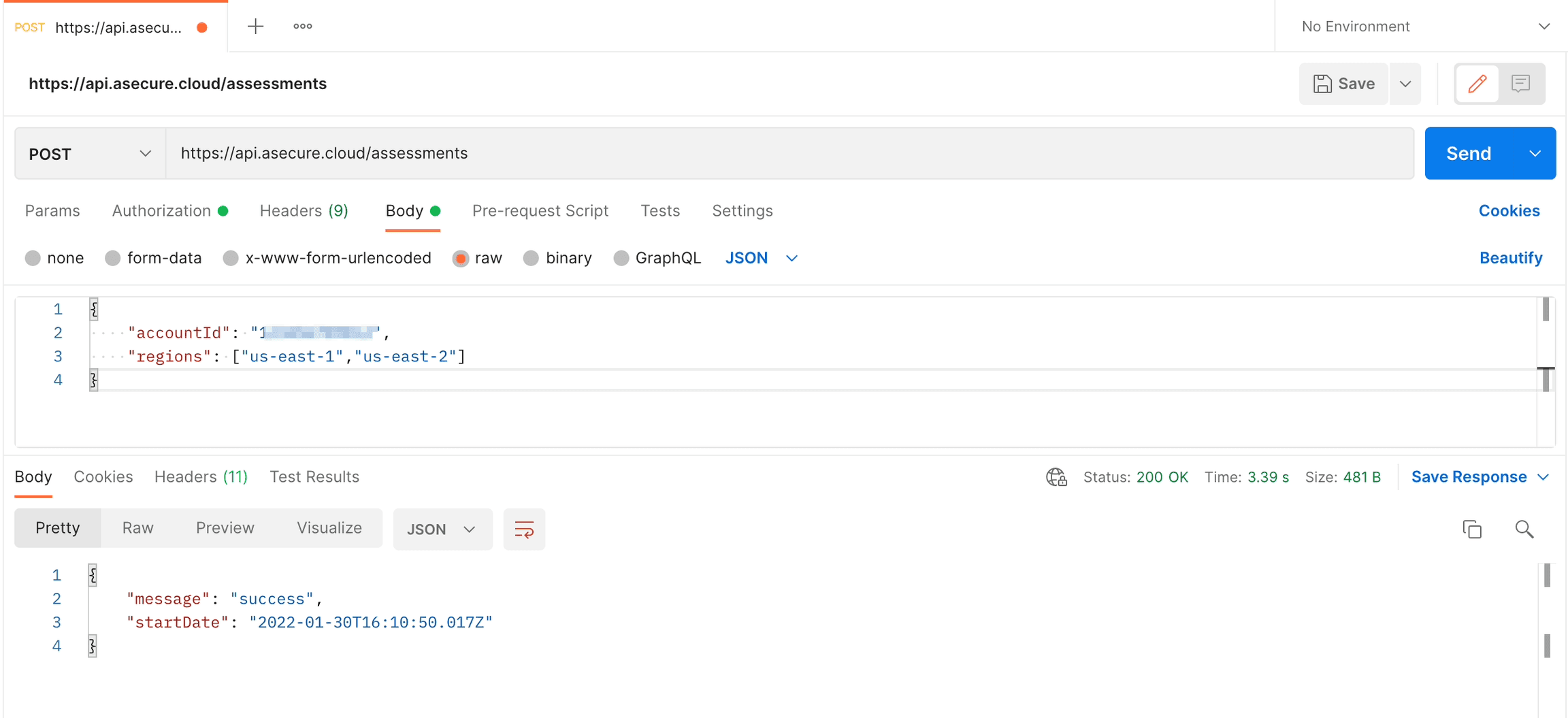 Postman Image in public folder